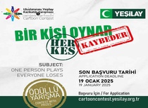 9th International Green Crescent Cartoon Contest- Turkey 2025