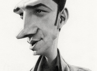 Gallery of Caricatures by Thierry Coquelet From  France