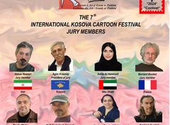 Jury of the 7th International Kosovo Cartoon Festival 2024