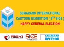 9th Semarang International Cartoon Exhibition in Indonesia