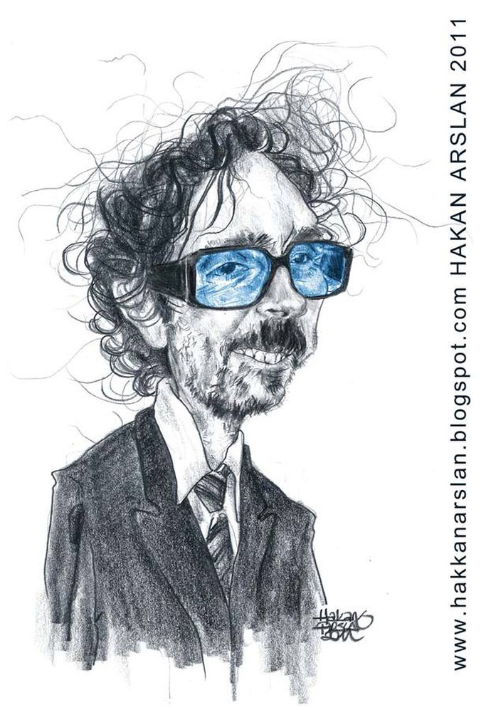 Tim Burton Hakan Arsalan Turkey Irancartoon