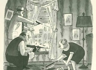 chaz addams cartoon 1959