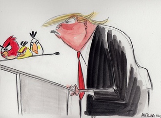 Gallery of Cartoons by Ann Telnaes From Sweden