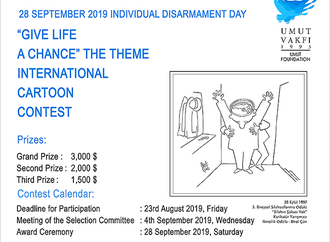 Finalists| 24th Traditional Prize Contest Individual Disarmament: Give Life a Chance | Turkey 2019