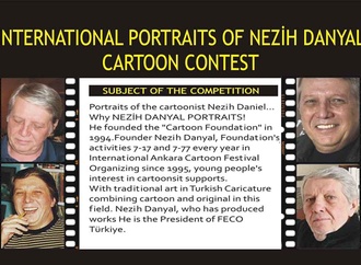 International Caricature Contest on  Nezih Danyal 2023