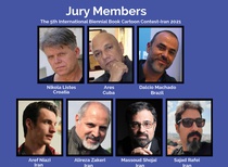 Jury Members of The 5th International Biennial Book Cartoon Contest-Iran 2021