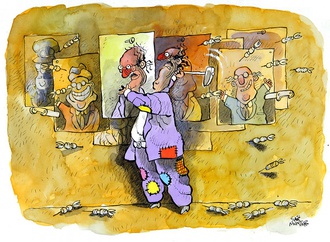 Gallery of Cartoons by Sait Munzur From Turkey