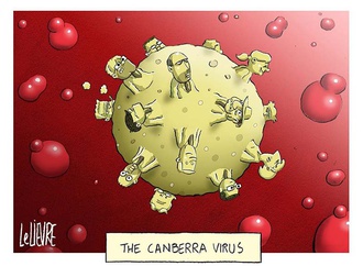 Gallery of Cartoons by Glen Le Lievre-Australia