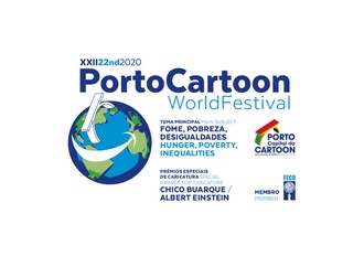 Winners of the 22nd international Portocartoon - 2020