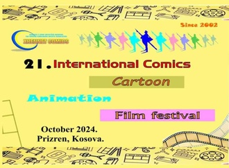 21th edition of International Comics, Cartoon, Animation competition in Prizren, Kosovo