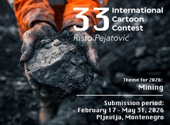 XXXIII International Cartoon Contest Risto Pejatovic – 2026