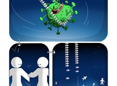 Mansoure Dehghan’s analysis of a cartoon by Travat Niki