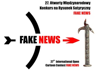 27TH INTERNATIONAL CARTOON CONTEST – “FAKE NEWS”-Poland 2025