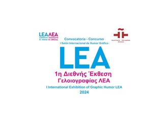 Winners+ selected cartoonists of 1 International Exhibition of Graphic Humor LEA -Greece 2024
