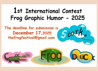 1st International Contest Frog Graphic Humor – 2025