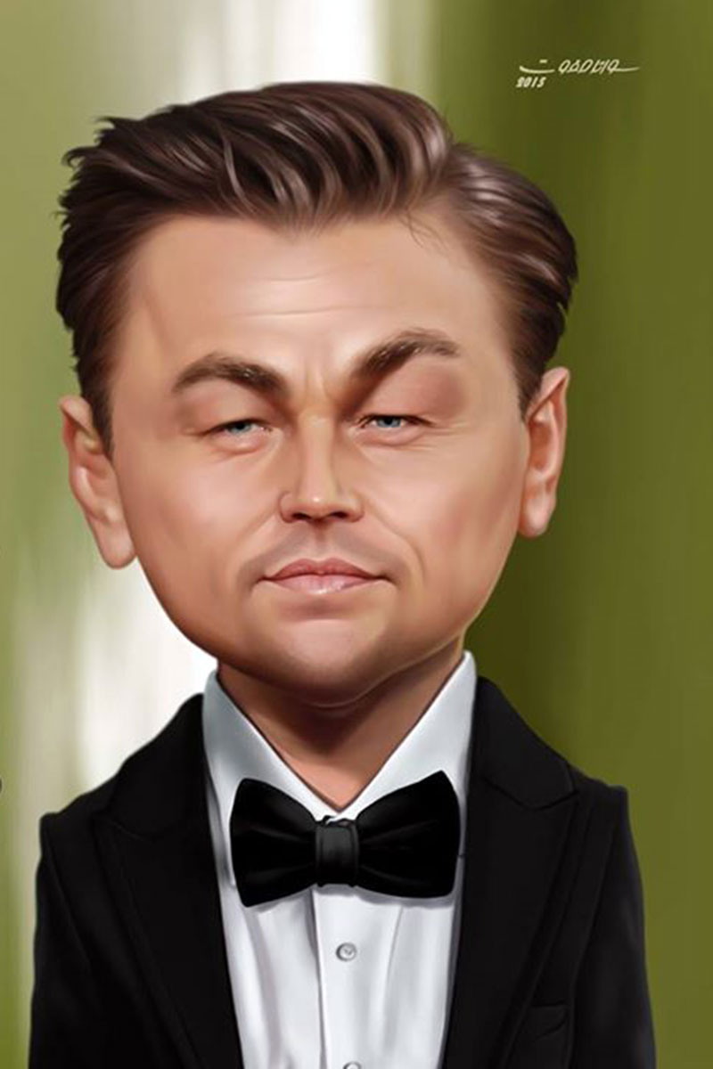 Leonardo DiCaprio | Wael Safwat - Egypt - Irancartoon