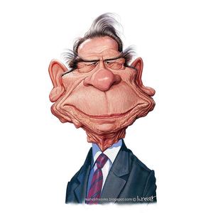 Gallery of caricatures by Mahesh Nambiar - India