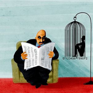 Gallery of cartoons by Osama Hajjaj - Jordan