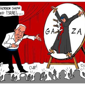 Gaza by Carlos Latuff-Brazil/best cartoon-2014