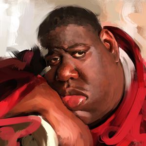 The Notorious B.I.G. by Albeniz Rodriguez/best caricature-2014