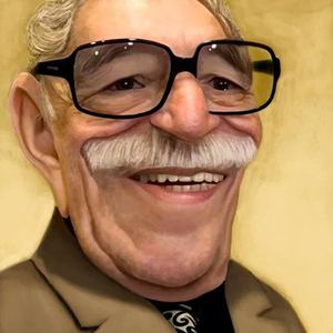 Gabriel Garcia Marquez by Walter Tosscano/Best Caricature-2014