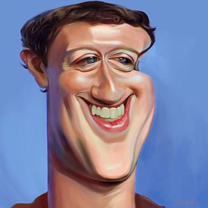 Gallery of caricature/Mark Zuckerberg