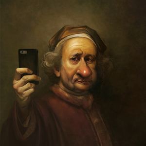 Rembrandt- Selfie by Loopy Dave-Best Caricature-2014