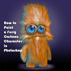 How to Paint a Furry Cartoon Character in Photoshop