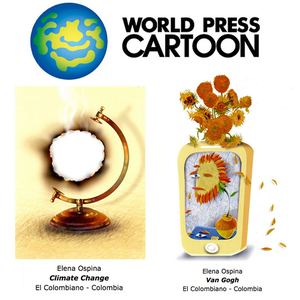 Gallery of cartoons by Elena Ospina-Colombia