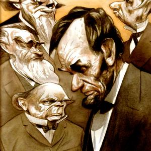 Gallery of caricature by Steve Brodner-USA